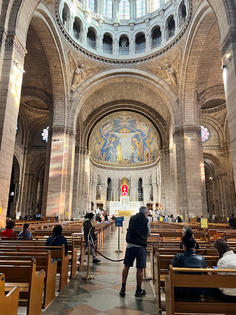 キリストの昇天モザイク画